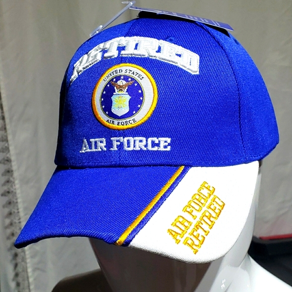 MILITARY U.S. AIR FORCE RETIRED Hat - Picture 2 of 4